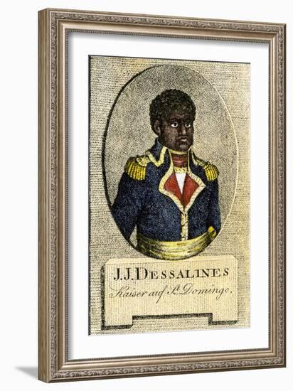 Jean-Jacques Dessalines, Emperor Jacques I of Haiti-null-Framed Giclee Print