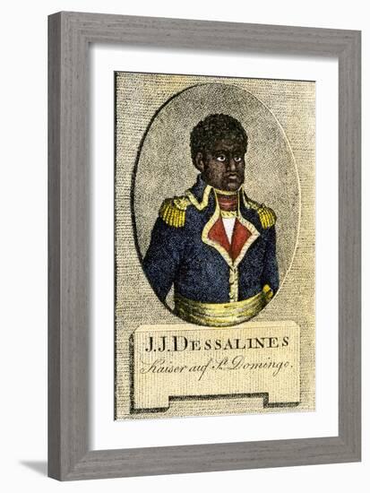 Jean-Jacques Dessalines, Emperor Jacques I of Haiti-null-Framed Giclee Print