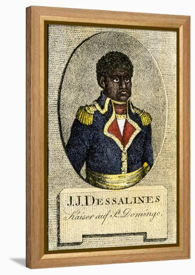Jean-Jacques Dessalines, Emperor Jacques I of Haiti-null-Framed Premier Image Canvas