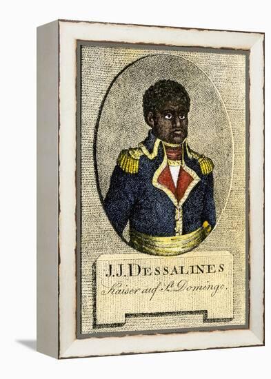 Jean-Jacques Dessalines, Emperor Jacques I of Haiti-null-Framed Premier Image Canvas