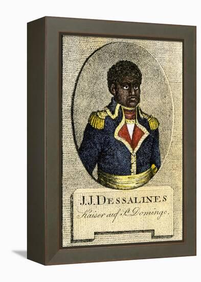 Jean-Jacques Dessalines, Emperor Jacques I of Haiti-null-Framed Premier Image Canvas