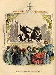 Circus-Jean-Jacques Grandville-Framed Giclee Print