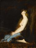 La femme qui lit : La Liseuse (recto)-Jean Jacques Henner-Giclee Print