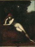 Nymphe qui pleure, réplique du tableau du Salon de 1884-Jean Jacques Henner-Framed Giclee Print