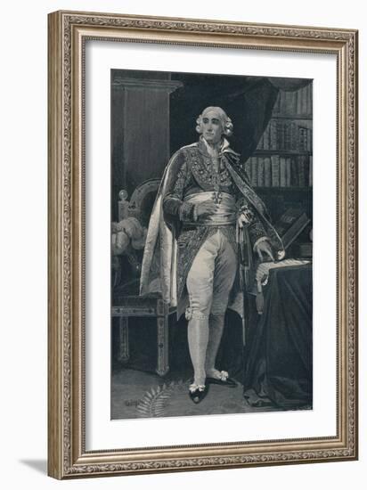 'Jean-Jacques-Régis De Cambacérès - Duke of Parma', c1800, (1896)-Henry Wolf-Framed Giclee Print