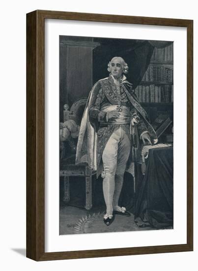 'Jean-Jacques-Régis De Cambacérès - Duke of Parma', c1800, (1896)-Henry Wolf-Framed Giclee Print
