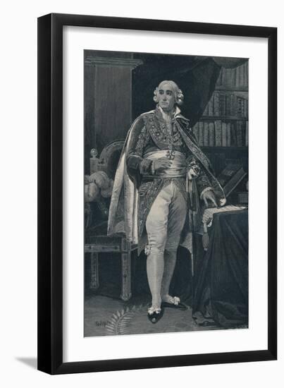 'Jean-Jacques-Régis De Cambacérès - Duke of Parma', c1800, (1896)-Henry Wolf-Framed Giclee Print