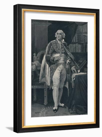 'Jean-Jacques-Régis De Cambacérès - Duke of Parma', c1800, (1896)-Henry Wolf-Framed Giclee Print