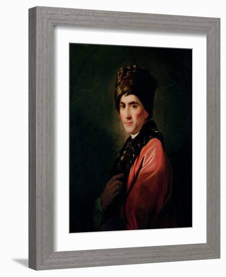 Jean Jacques Rousseau (1712-78)-Allan Ramsay-Framed Giclee Print