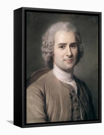 Jean Jacques Rousseau, 1874-Charles Escot-Framed Stretched Canvas