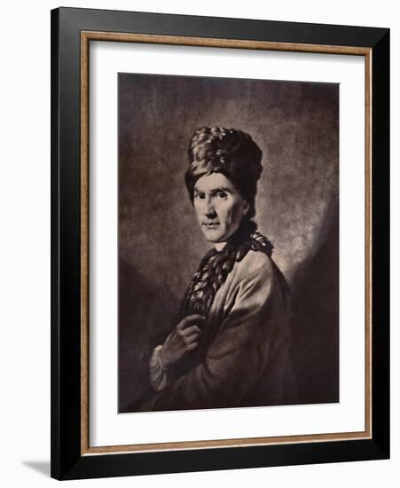 Jean-Jacques Rousseau, French philosopher and writer, 18th century (1894)-David Martin-Framed Giclee Print