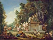 Fete Galante in Honour of Bacchus-Jean Jacques Spoede-Mounted Giclee Print