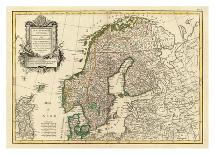 Suede, Danemarck et Norwege, c.1762-Jean Janvier-Stretched Canvas