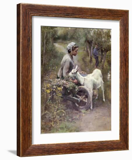 Jean, Jeanne and Jeannette, Exh.1892-Elizabeth Adela Stanhope Forbes-Framed Giclee Print