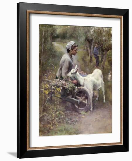 Jean, Jeanne and Jeannette, Exh.1892-Elizabeth Adela Stanhope Forbes-Framed Giclee Print