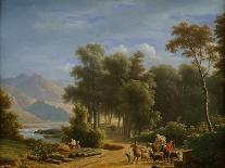 Landscape, 1808 (Oil on Canvas)-Jean Joseph Xavier Bidauld-Giclee Print