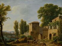 A Pastoral Scene, 1845-Jean Joseph Xavier Bidauld-Giclee Print