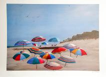 Umbrellas-Jean L^ Barton-Framed Collectable Print