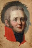 Portrait of Emperor Alexander I, 1800S-Jean Laurent Monnier-Giclee Print