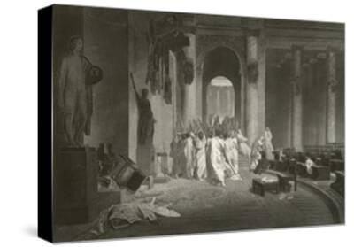 The Death of Julius Caesar © 1867 by Jean-Léon Gérôme Reprint
