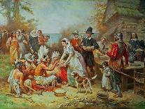 The First Thanksgiving-Jean Leon Gerome Ferris-Giclee Print