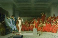 Young Greeks Attending a Cock Fight (The Cock Fight), 1846-Jean-Léon Gerôme-Giclee Print