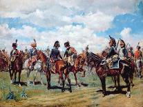 Soldiers on Horseback-Jean-Louis Ernest Meissonier-Giclee Print