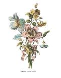 Bouquet of Foxglove, Poppy, and Peony-Jean Louis Prevost-Giclee Print