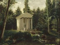 Le Temple de l'Amour dans le parc de Malmaison-Jean Louis Victor Viger du Vigneau-Framed Giclee Print