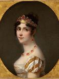 Portrait of Empress Josephine-Jean Louis Victor Viger du Vigneau-Framed Premier Image Canvas