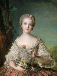 Portrait of Duchesse De La Rochefoucauld-Jean-Marc Nattier-Giclee Print