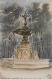 Parisian Fountains-Jean-Marie Amelin-Giclee Print
