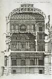 Elevation of the Amelot Mansion House, View from the Garden-Jean Mariette-Giclee Print