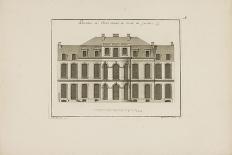 Elevation of the Amelot Mansion House, View from the Garden-Jean Mariette-Giclee Print