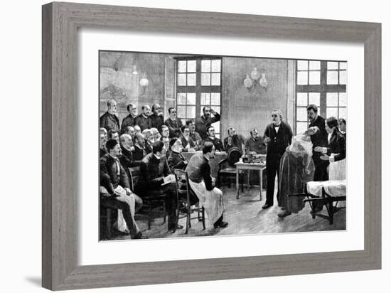 Jean Martin Charcot, French Neurologist and Pathologist, 1887-Pierre Andre Brouillet-Framed Giclee Print