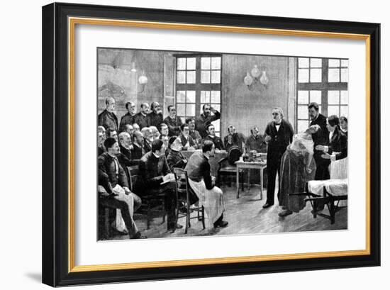 Jean Martin Charcot, French Neurologist and Pathologist, 1887-Pierre Andre Brouillet-Framed Giclee Print