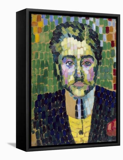 Jean Metzinger, 1906 (Oil on Paper)-Robert Delaunay-Framed Premier Image Canvas