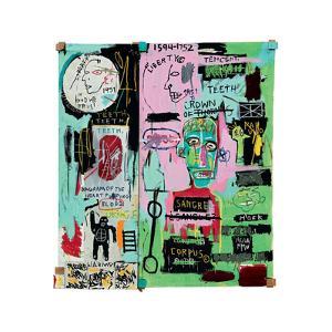 In Italian, 1983 by Jean-Michel Basquiat