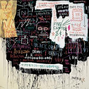 Museum Security (Broadway Meltdown), 1983 by Jean-Michel Basquiat
