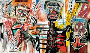 Philistines, 1982 by Jean-Michel Basquiat
