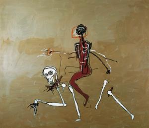 Riding with Death, 1988 by Jean-Michel Basquiat