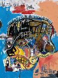 Untitled (Two Heads on Gold) 1982-Jean-Michel Basquiat-Giclee Print
