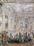 Before the Fancy Dress Ball, 1762-Jean-Michel Moreau-Framed Giclee Print