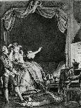 The Coronation Oath of King Louis XVI of France, 1775-Jean Michel the Younger Moreau-Giclee Print