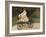 Jean Monet on his Hobby Horse, 1872-Claude Monet-Framed Premium Giclee Print