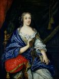 Louise-Françoise de Baume Blanc, Mademoiselde Vallière, duchesse de Vaujours (1644-1710)-Jean Nocret-Framed Giclee Print
