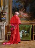 A Cardinal Looking at Napoleon's Throne-Jean Georges Vibert-Giclee Print