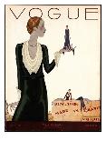 Vogue Cover - June 1935 - Paris Parasol-Jean Pagès-Art Print