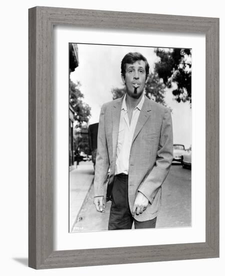 Jean-paul Belmondo. "That Man From Rio" 1964, "L' Homme De Rio" Directed by Philippe De Broca-null-Framed Photographic Print