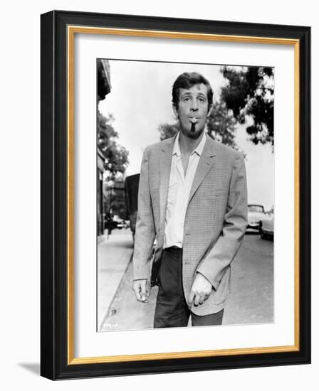 Jean-paul Belmondo. "That Man From Rio" 1964, "L' Homme De Rio" Directed by Philippe De Broca-null-Framed Photographic Print